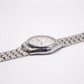 1980 Seiko Silverwave Quartz Straight Grain Silver Dial Men's Wrist-Watch