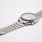 1980 Seiko Silverwave Quartz Straight Grain Silver Dial Men's Wrist-Watch