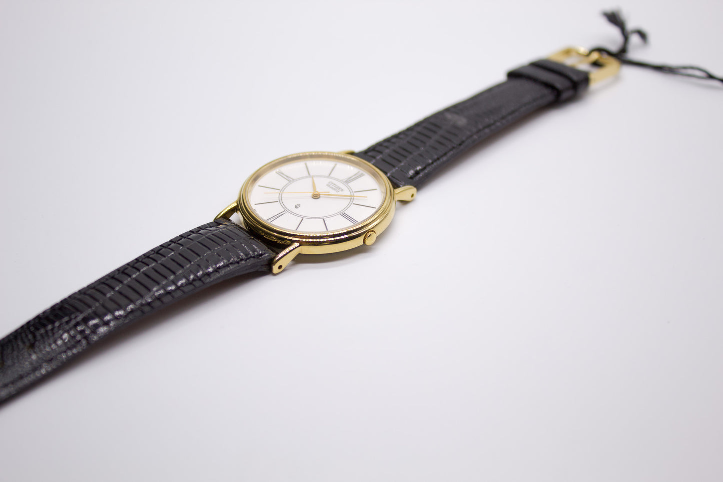 [New Old Stock] 1990s Citizen Roman Dial Men's Dress Watch