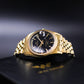 [New Old Stock] 1990s Waltham 'Presidential' Gold Toned Men's Wrist-Watch W/Box