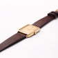 1983 Seiko Quartz Golden Washi Dial Golden Tank Men's Wrist-Watch
