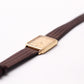 1983 Seiko Quartz Golden Washi Dial Golden Tank Men's Wrist-Watch