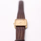 1983 Seiko Quartz Golden Washi Dial Golden Tank Men's Wrist-Watch