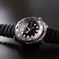 [Near Mint] 2006 Seiko Quartz 'Sawtooth' Matte Black Dial Men's Wrist-Watch