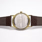[Serviced] 1960s French Bercona Mechanical Freckled Silver Sunburst Dial Men's Wrist-Watch