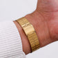 [Near Mint] 1992 Seiko Quartz Golden TV Dial Men's Wrist-Watch