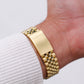 [New Old Stock] 1990s Waltham 'Presidential' Gold Toned Men's Wrist-Watch W/Box