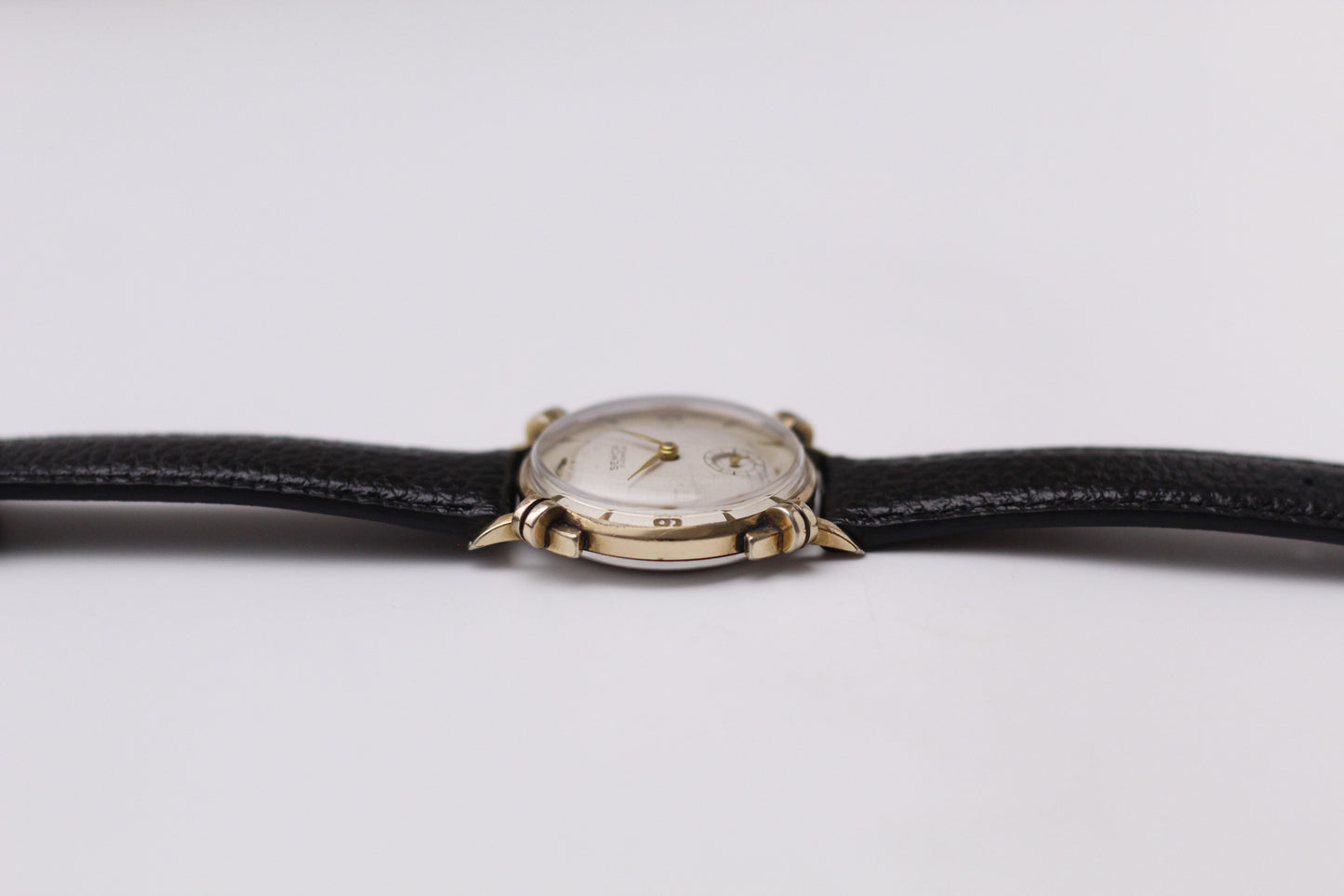 [Serviced] 1950s Semco Mechanical Art Deco Dial Men's Wrist-Watch