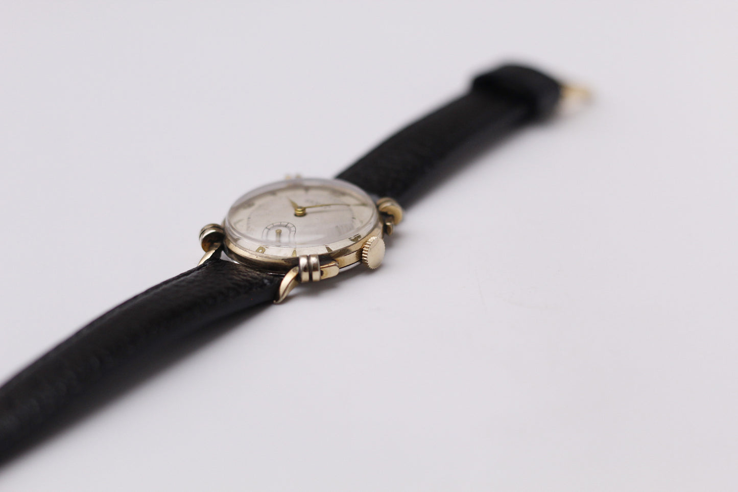 [Serviced] 1950s Semco Mechanical Art Deco Dial Men's Wrist-Watch