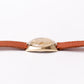 1972 Bulova Mechanical Golden Birch Bark Textured Dial Men's Wrist-Watch