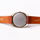 1972 Bulova Mechanical Golden Birch Bark Textured Dial Men's Wrist-Watch