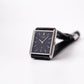 1977 Seiko Quartz Midnight Blue Dial Tank Men's Wrist-Watch
