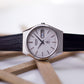 [Serviced] 1977 Seiko Type II Straight Grain Silver Dial Men's Wrist-Watch