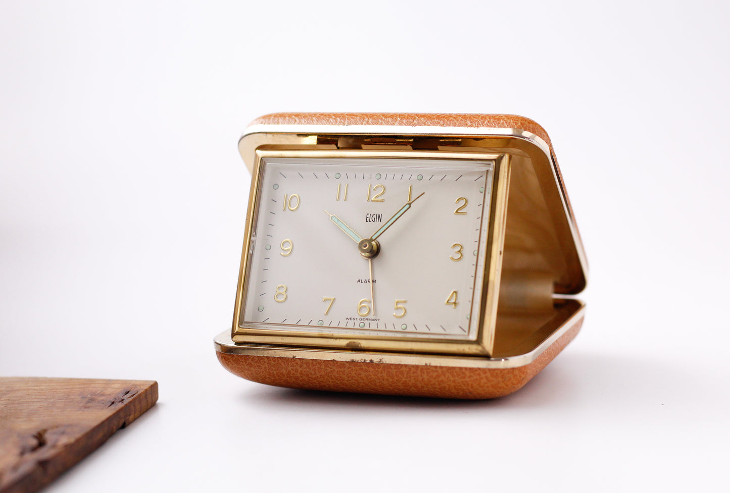 1960s Elgin Mechanical Travel Alarm-Clock