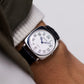 [Near Mint] 2001 Pulsar Quartz Early Century Railway Dial Men's Wrist-Watch