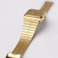 [Near Mint] 1992 Seiko Quartz Golden TV Dial Men's Wrist-Watch