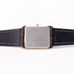 1986 Seiko Quartz Straight Grain Golden Dial Tank Men's Wrist-Watch