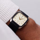 1982 Seiko Dolce Light Golden Dial Tungsten Case Men's Wrist-Watch