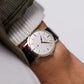 1960 Bulova Mechanical 'Baby Calatrava' Cream White Dial Men's Wrist-Watch