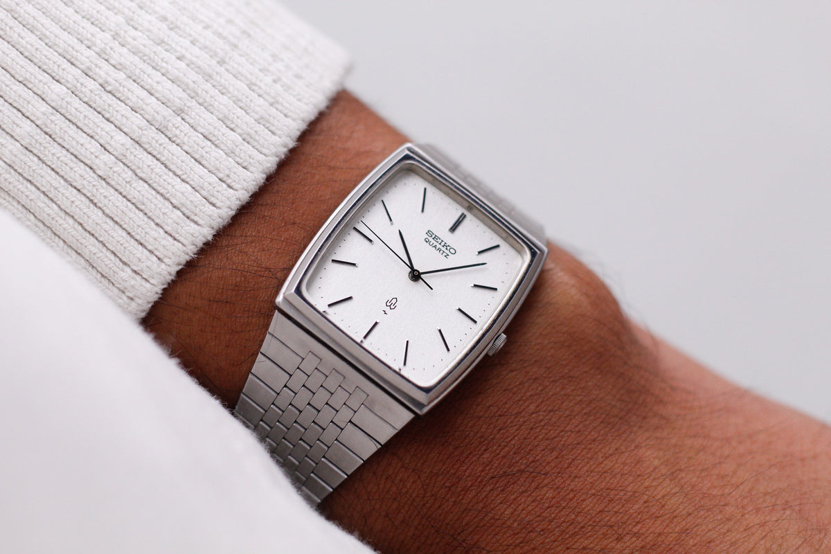 1978 Seiko Quartz Snowflake Dial Men's Wrist-Watch