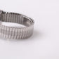 2004 Pulsar Quartz Straight Grain Silver Dial Men's Wrist-Watch W/Box