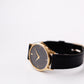1986 Seiko Quartz Black Bark Dial Men's Wrist-Watch