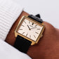 1976 Seiko Mechanical Golden Washi Dial Men's Wrist-Watch