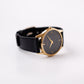 1986 Seiko Quartz Black Bark Dial Men's Wrist-Watch