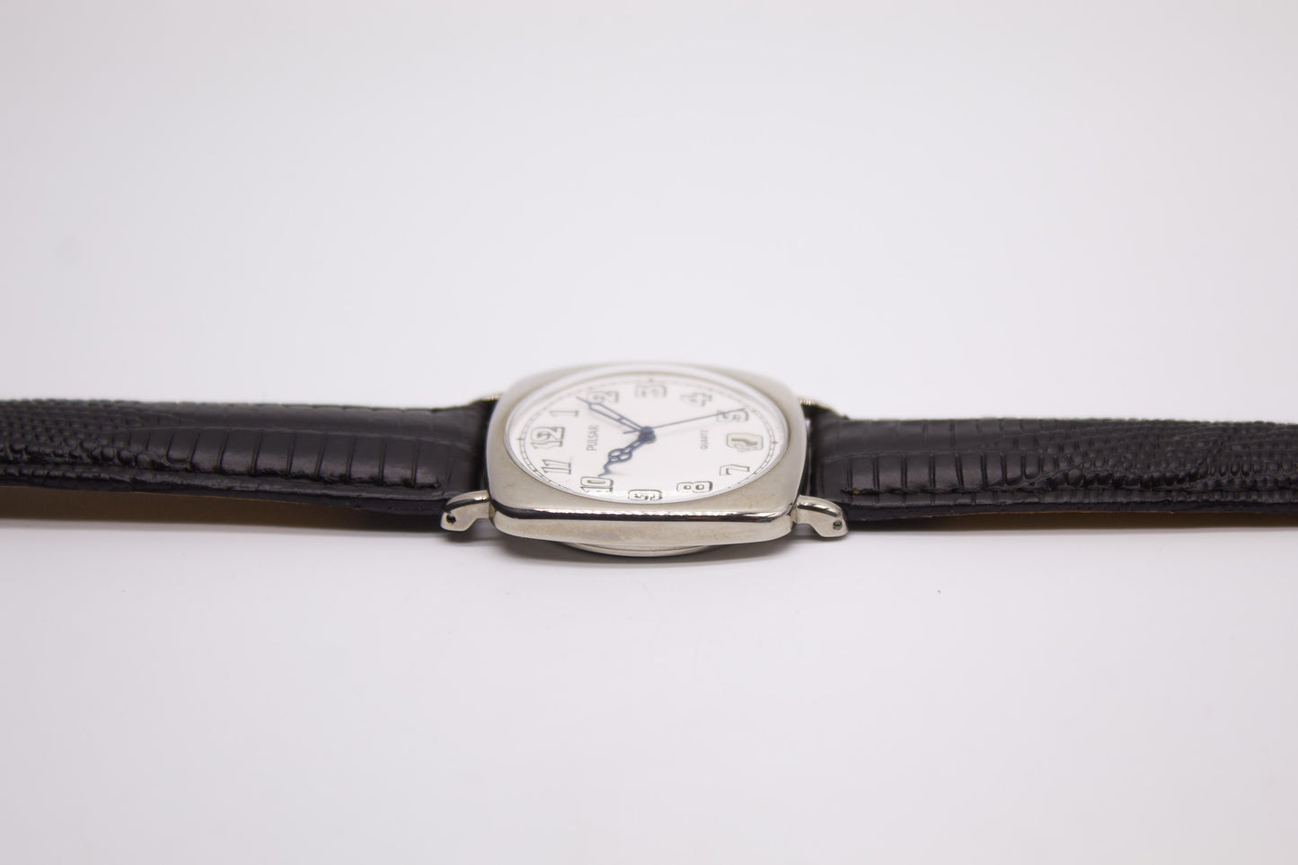 [Near Mint] 2001 Pulsar Quartz Early Century Railway Dial Men's Wrist-Watch