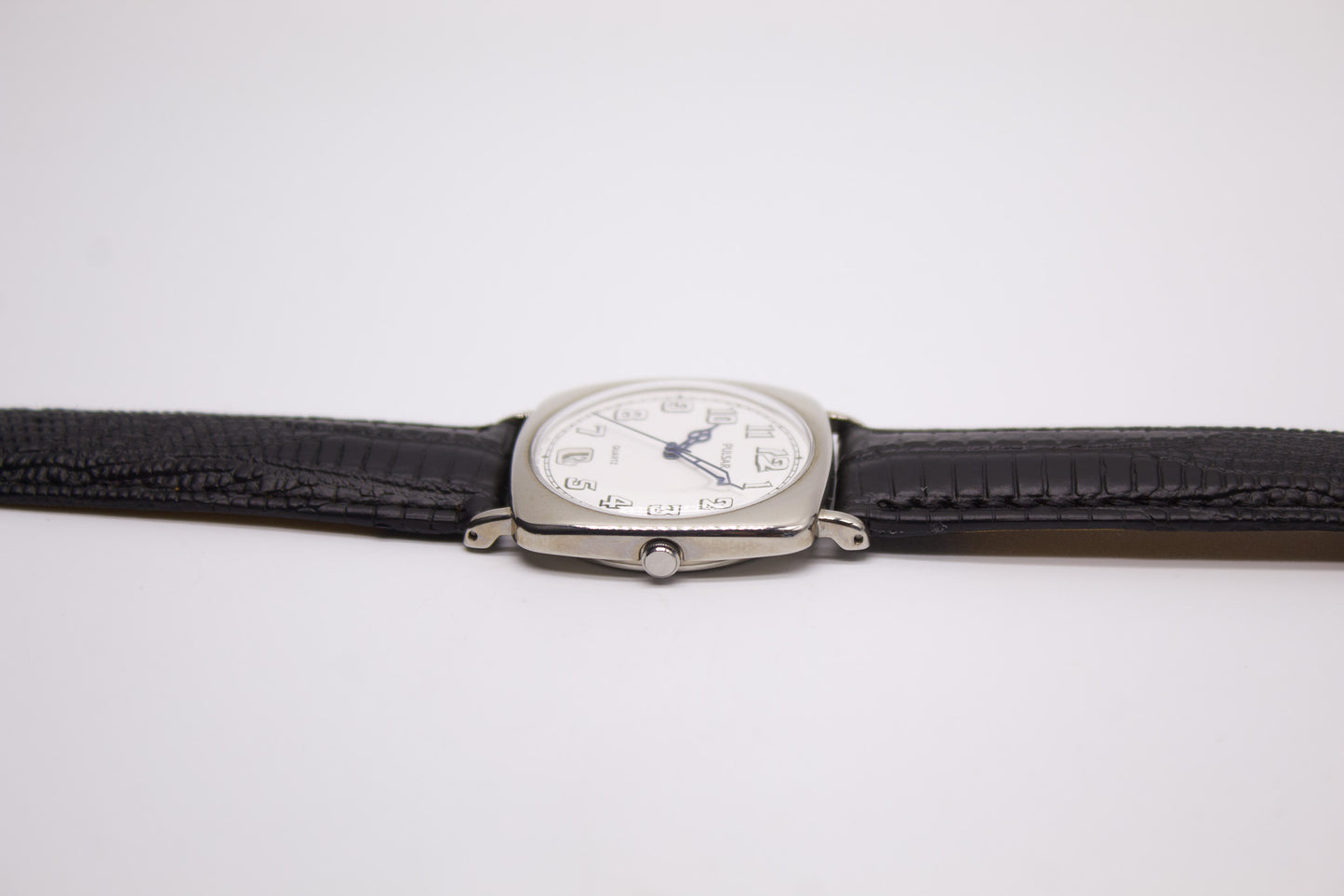 [Near Mint] 2001 Pulsar Quartz Early Century Railway Dial Men's Wrist-Watch