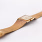 1984 Citizen Quartz Golden Washi Dial 'Golden Nugget' Case Men's Wrist-Watch W/Box