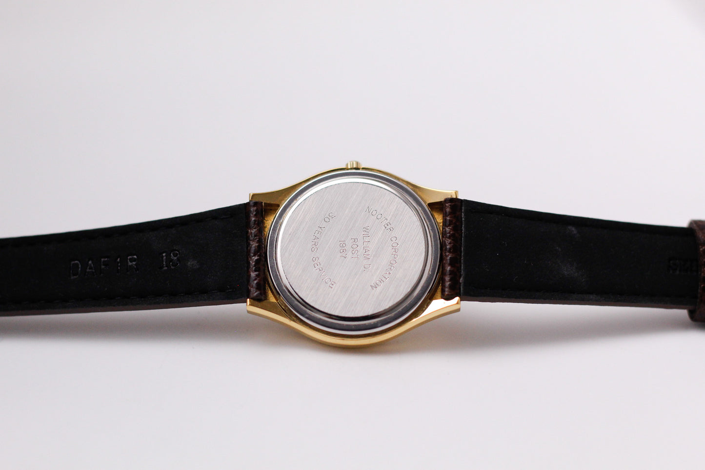 [Mint] 1987 Hamilton Quartz Light Golden Dial Men's Wrist-Watch W/Box & Papers