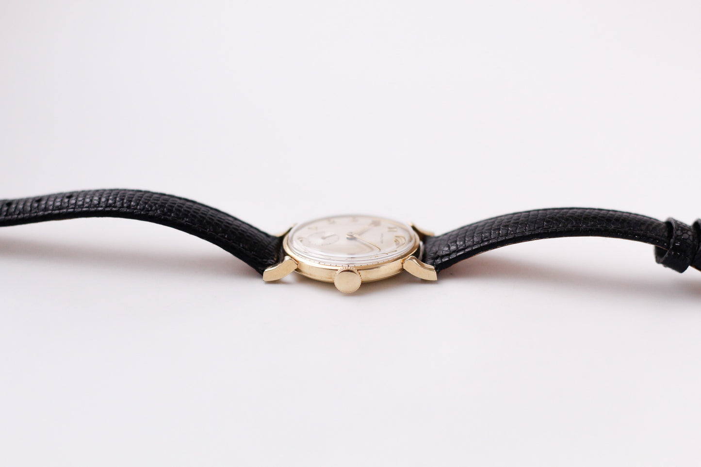 1950s Hamilton 'Neil' Mechanical Straight Grain Silver Dial 10K Filled Case Men's Wrist-Watch W/Box & Papers