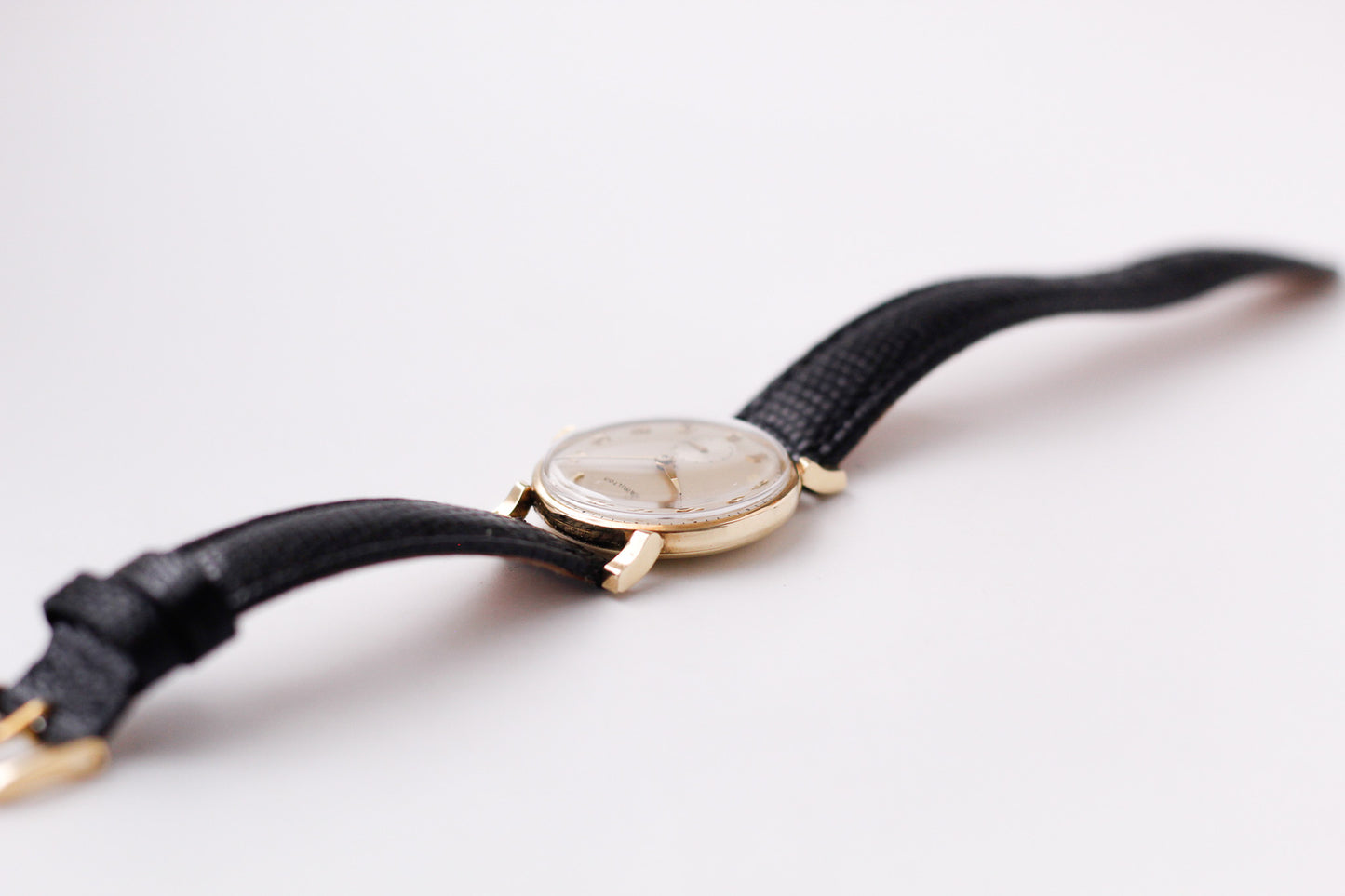 1950s Hamilton 'Neil' Mechanical Straight Grain Silver Dial 10K Filled Case Men's Wrist-Watch W/Box & Papers