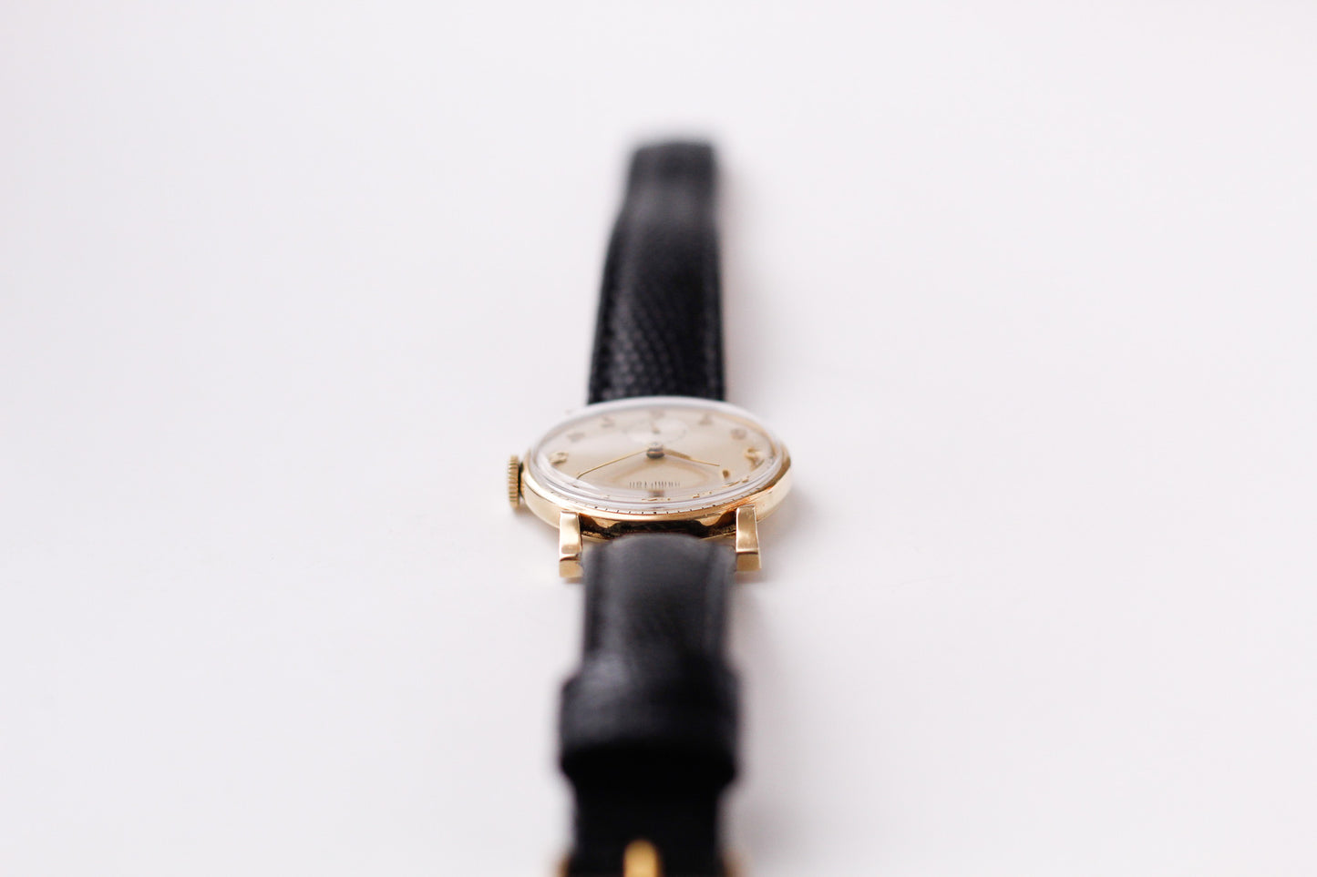 1950s Hamilton 'Neil' Mechanical Straight Grain Silver Dial 10K Filled Case Men's Wrist-Watch W/Box & Papers