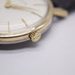 1960 Bulova Mechanical 'Baby Calatrava' Cream White Dial Men's Wrist-Watch
