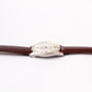 [Serviced] 1960s Jean Cardot Straight Grain Silver Dial Men's Wrist-Watch