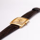 2003 Seiko Quartz Golden Sunburst Dial Tank Men's Wrist-Watch