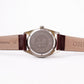 [Serviced] 1960s Jean Cardot Straight Grain Silver Dial Men's Wrist-Watch
