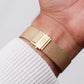 1984 Citizen Quartz Golden Washi Dial 'Golden Nugget' Case Men's Wrist-Watch W/Box