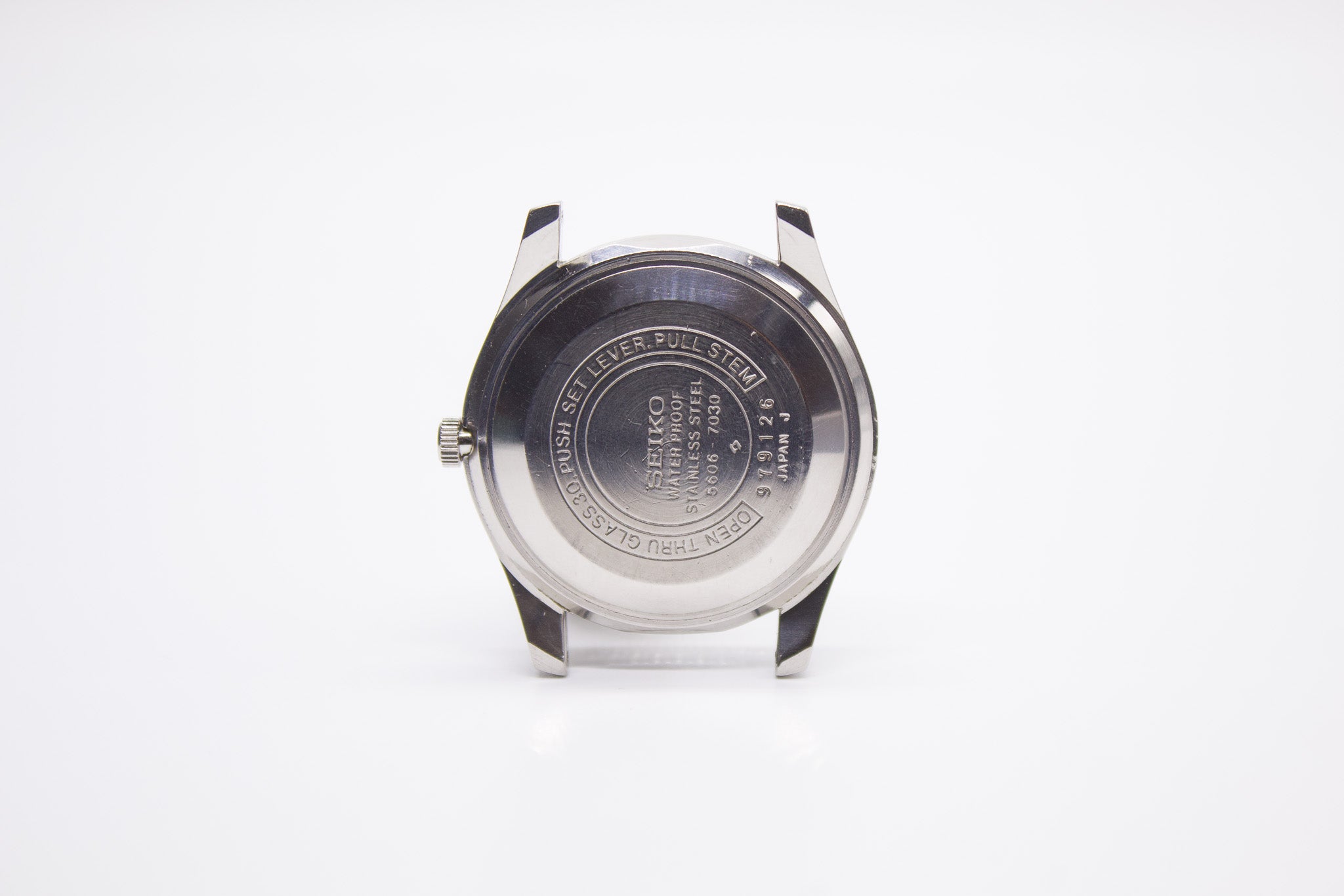 Serviced] 1969 Seiko Lord-Matic Linen Roman Dial Men's Wrist-Watch