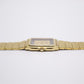 1980s Bulova 'Baby Santos' Golden-Gray Dial Men's Wrist-Watch