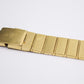 1980s Bulova 'Baby Santos' Golden-Gray Dial Men's Wrist-Watch