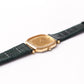 1979 Seiko Quartz Octagon Straight Grain Golden Dial Men's Wrist-Watch