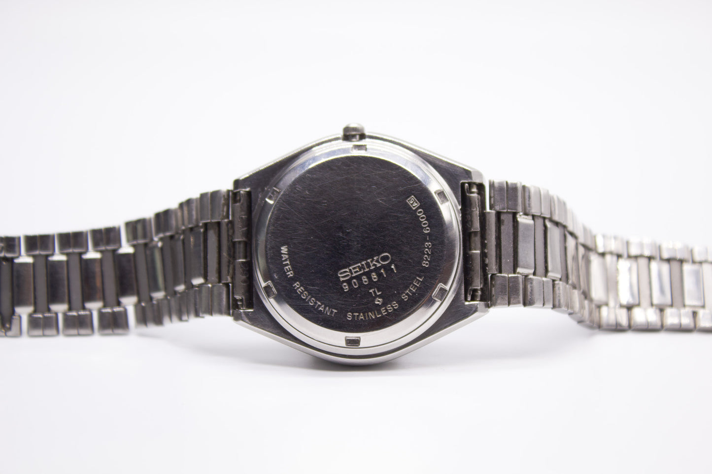 [Serviced] 1989 Seiko Type II Matte Black Dial Men's Sports Wrist-Watch