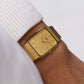 1987 Seiko 'Tank' Gold Toned Men's Wrist-Watch