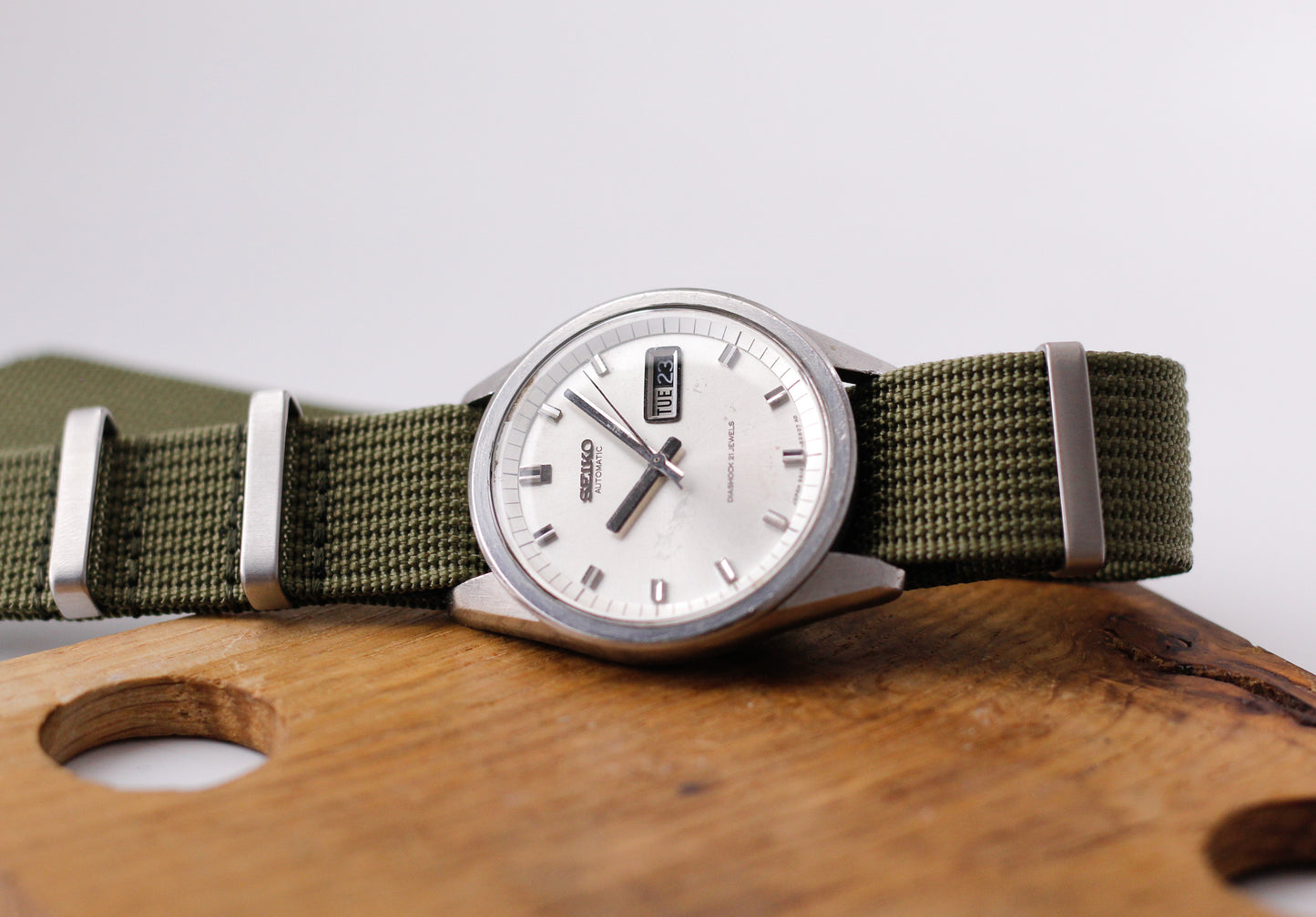 [Serviced] 1967 Seiko Sportsmatic Automatic Silver Sunburst Dial Men's Wrist-Watch