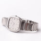 1980 Seiko Quartz Straight Grain Silver Dial Men's Wrist-Watch