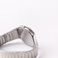 1980 Seiko Quartz Straight Grain Silver Dial Men's Wrist-Watch