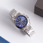 [Mint] 2000s Seiko Deep sea Blue-Sunburst Chronograph Men's Watch W/Papers & Box